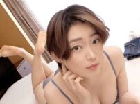 エロ動画情報 俺の宝箱 | 【俺のエロ動画】素人ネット応募エロ企画、長身スレンダー美ボディのヅカ系ボーイッシュJDの乳首舐め手コキ＆シコシコ流し！【俺の宝箱】